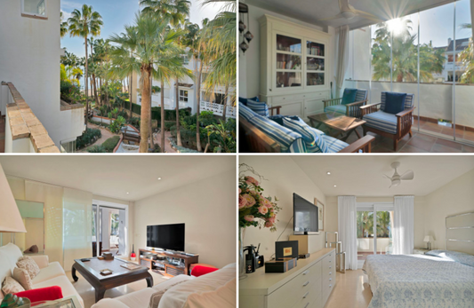Marbella Apartment | 3BR | 2BA | Pool | Walk to Beach